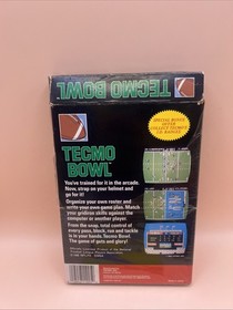 Tecmo Bowl NES Nintendo CIB with Case & Manual