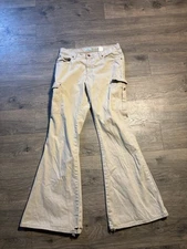 Vintage Y2K Mudd Jeans Flare Pants Womens 11x33 Grunge Skater Punk Rave 90s