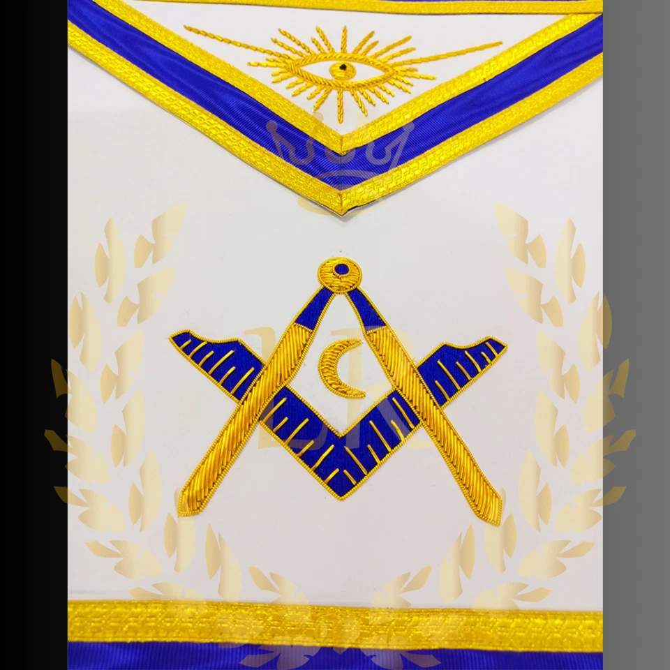 Masonic Regalia Blue Lodge 5-in-1 Junior Deacon Set – Premium Hand Embroidered - Image 4 of 4