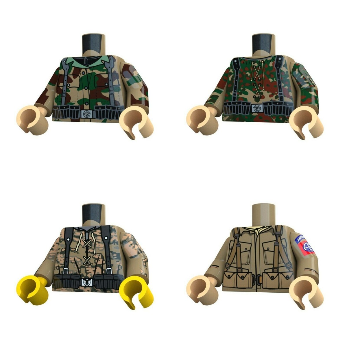 Genuine Lego Custom Printed Torsos - printing by United Genuine Lego Custom Printed Torsos - printing by United