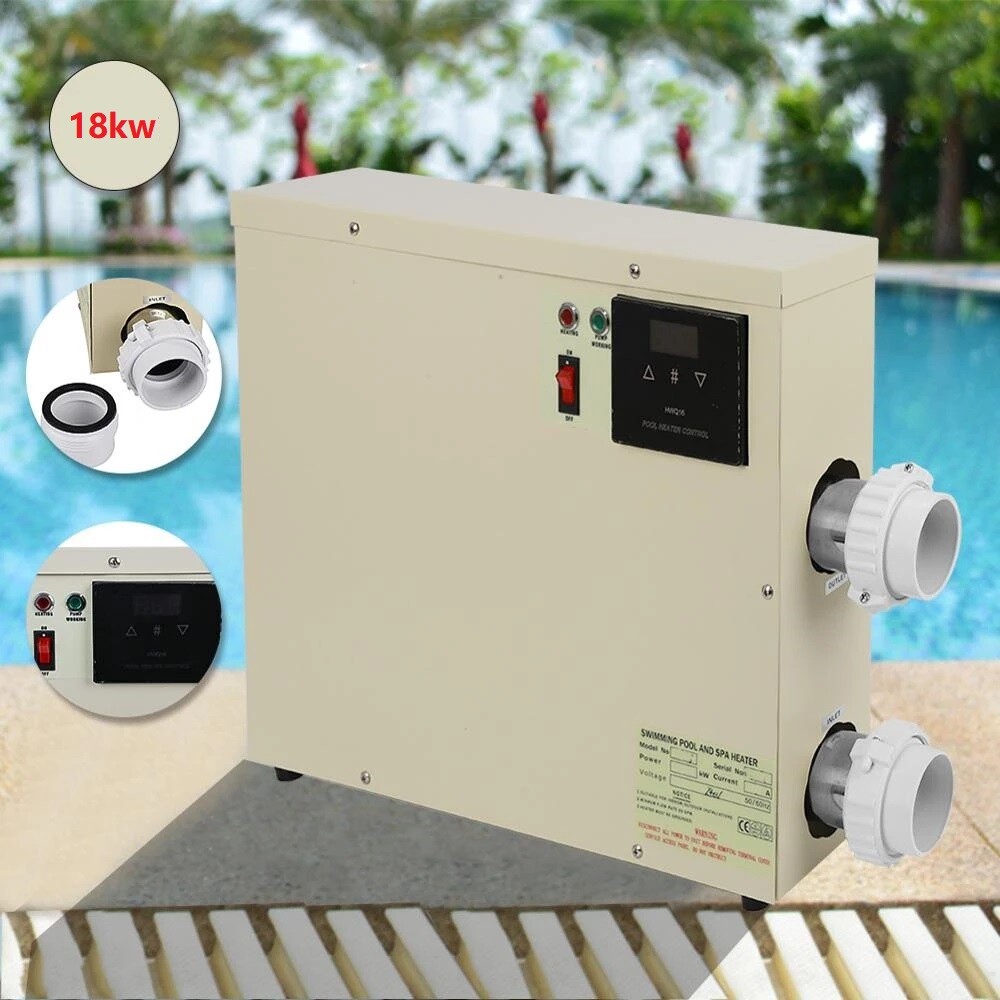 18KW swimming pool heater SPA electric water heater constant temperature  220V | eBay