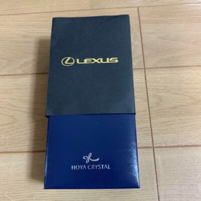 Lexus HOYA CRYSTAL DESK CLOCK Very Rare | eBay