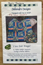 Deborah's Designs “I’ve Got Frogs” Designed with You in Mind Quilt Pattern
