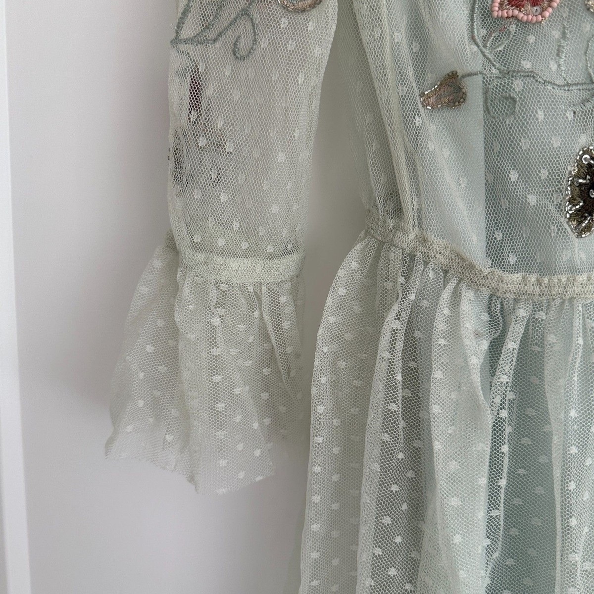sachin and babi light blue dress Holiday dress for baby girls main image 1