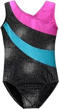 BAOHULU Girls Gymnastics Leotards One-piece 6A 5/6 Years  Practice Outfit