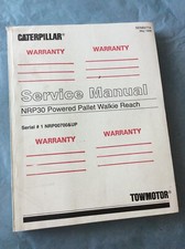 CAT CATERPILLAR NRP30 PALLET WALKIE alcance ligero taller de servicio manual de reparación