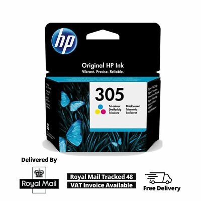 HP 305 Color Ink (3YM60AE) Cartridge Deskjet Plus 4100 4120 4110 | eBay UK