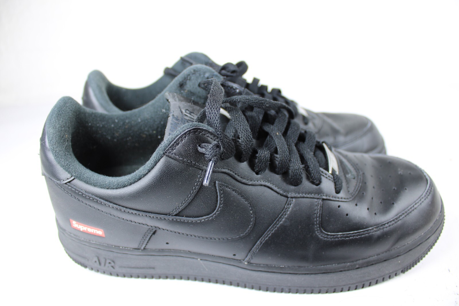 New Size 11 - Nike Air Force 1 Low Supreme Black - CU9225-001 194274091090  | eBay