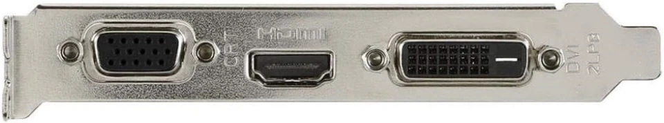 Tarjeta gráfica de perfil bajo con un ventilador solo y HDCP de 64 bits, US NUEVO Foto 3 de 4