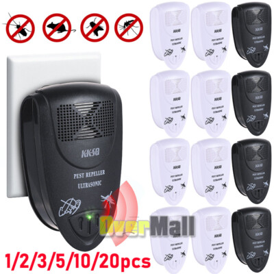 LOT Ultrasonic Pest Reject Home Control Electronic Repellent Mice Rat Repeller