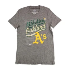 Oakland Athletics Majestic MLB Youth "Terrorizing Play" V-Neck T-Shirt