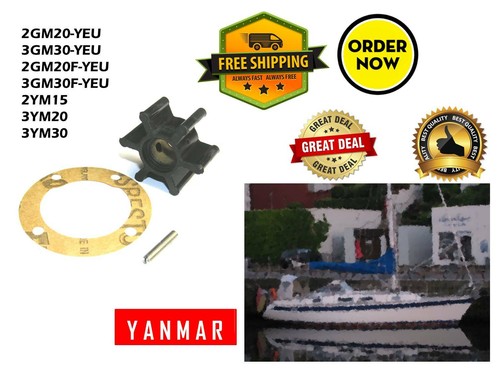 Wasserpumpenlaufrad Gehärtetes Kupfer - Ersatz Für Bootsmotoren 2GM20-YEU