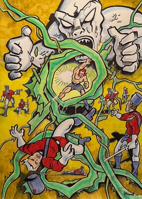 4  ZACHUS VORTEX     ** MIKE BENNETT'S  ORIGINAL  ART   (2025) 04/07/25
