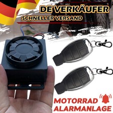 Roller Motorrad Anti-Diebstahl Alarmanlage mit 2 Fernbedienung 12 Volt 125db