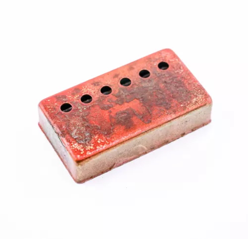 AGP ™ - Aged Relic Chrome Humbucker Cover Single *50mm Pole Spacing #4262450