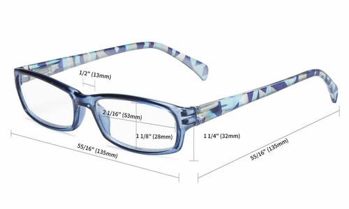 5 Pack Reading Glasses Colorful Readers Fashion Glasses Spring Hinge For Women - Picture 4 of 22