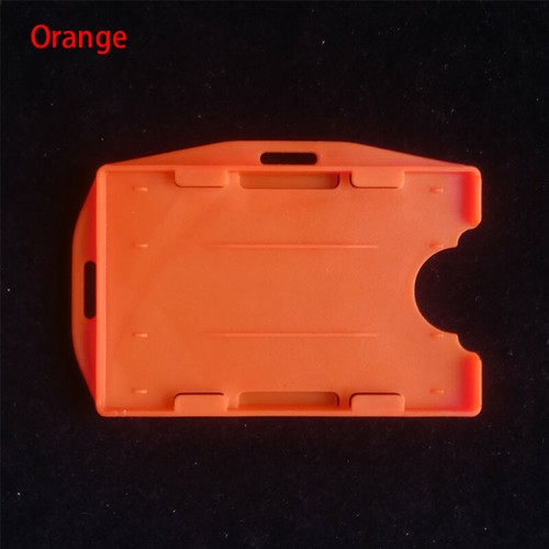 Double Sided Hard Plastic Badge Work ID Card Holder Protector Case Cover Supply - Picture 34 of 34