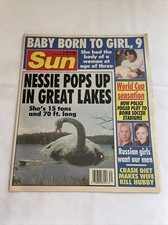 1994 July 26 Sun News, Nessie Pops Up in Great Lakes (MH4)