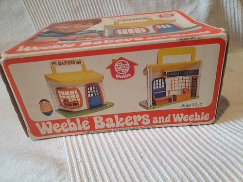 Weeble Airfix Vintage 1975 Bakers and Weeble Boxed Very Rare - Picture 4 of 18