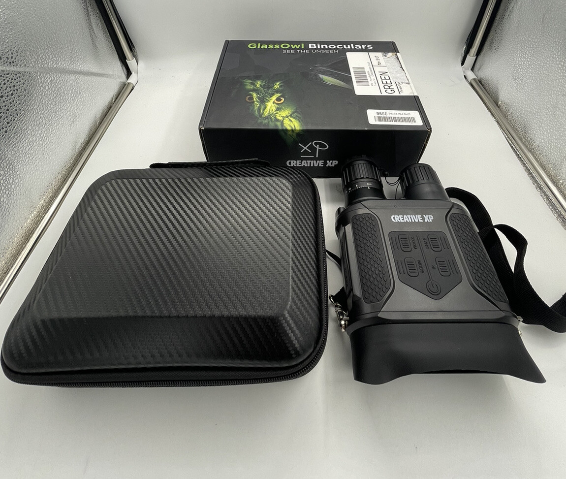 Creative XP GlassOwl ナイトビジョン 本体 Creative XP Binocular Digital Night Vision Infrared Glassowl Black