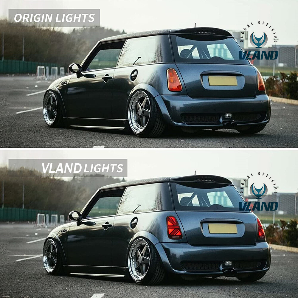 Mini R50 Led Rear Lights LED Tail Lights For 2001-2006 BMW Mini Cooper R50 R52 R53 Rear Lamps w ...