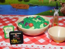 Our Generation Picnic Table Fun and Adventure Replacement Salad Apple Vinegar