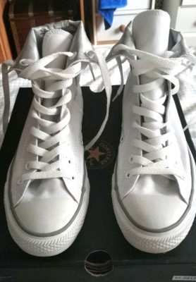CONVERSE SLOUCHY HI TOP OPTIC WHITE ALL STAR BASEBALL BOOTS SNEAKER NEU IM KARTON UK 7,5