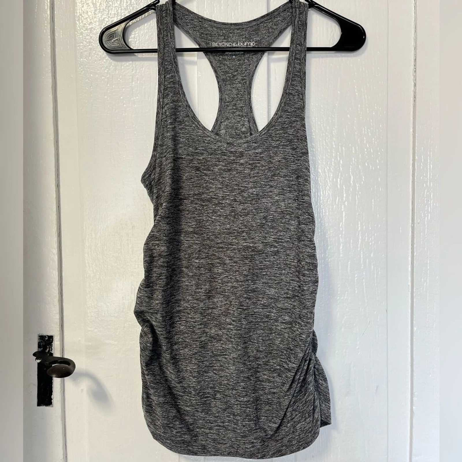beyond-yoga space dye maternity racerback tank-top