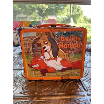 Vintage 1981 Disney The Fox and the Hound Metal Lunch Box | eBay