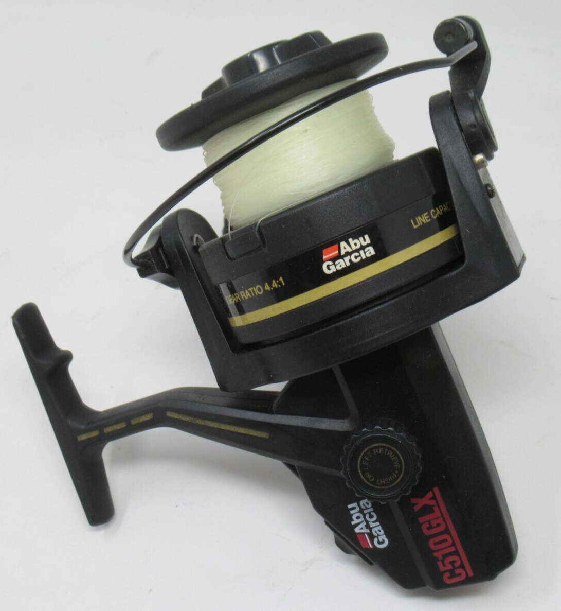 VINTAGE ABU GARCIA C510 GLX SPINNING FISHING REEL, GRAPHITE VINTAGE ABU GARCIA C510 GLX SPINNING FISHING REEL, GRAPHITE
