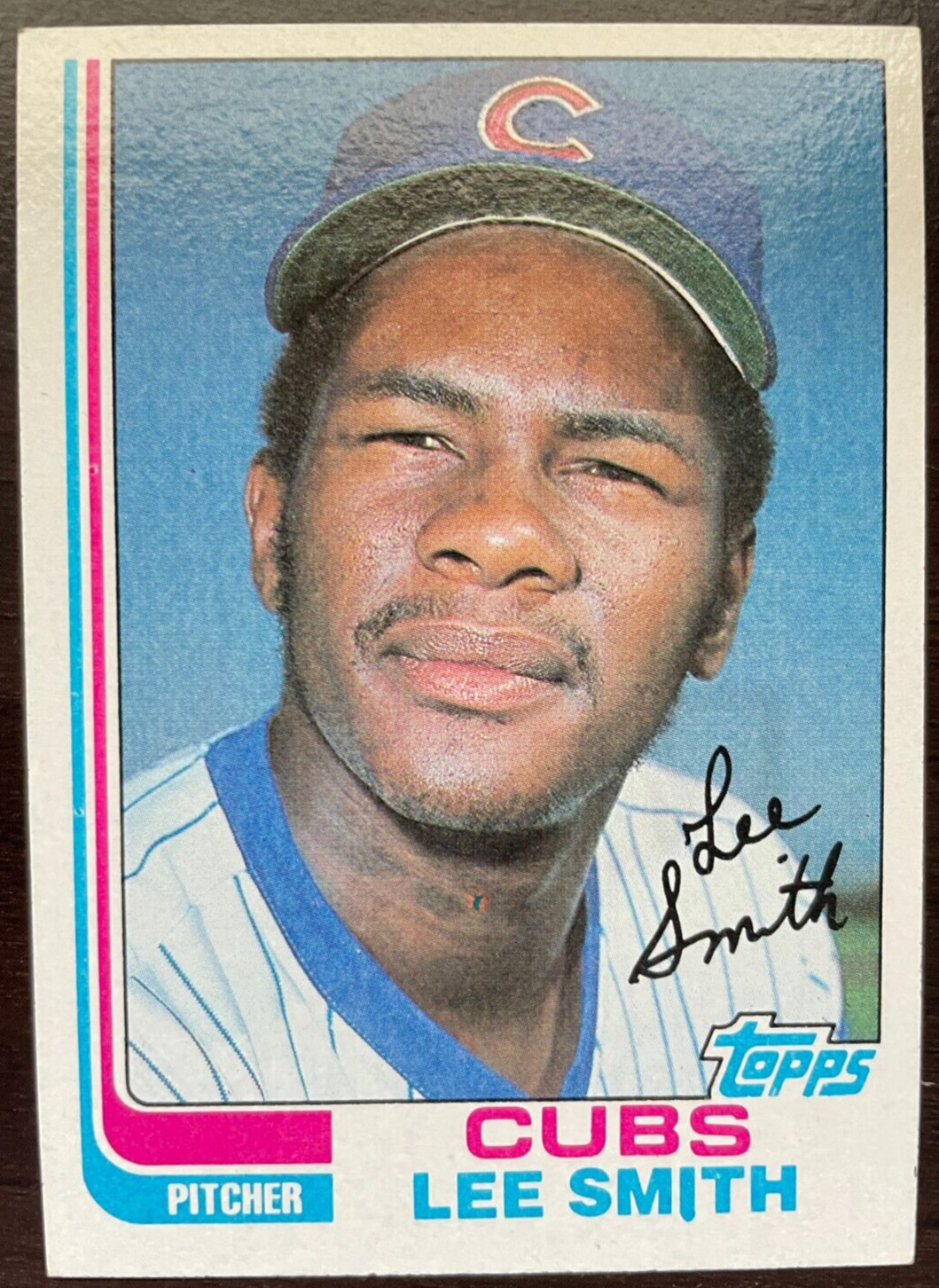 1982 Topps Lee Smith Rookie Card #452 RC HOF Chicago Cubs