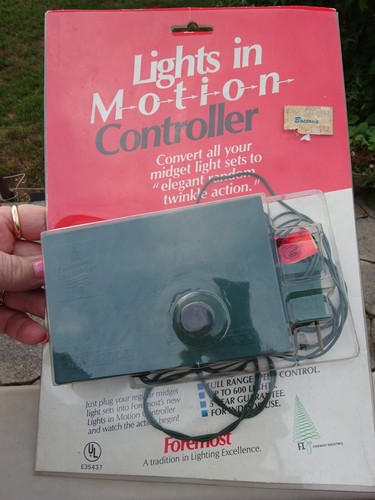 Vintage Foremost Lights in Motion Controller lässt Zwerglichter zufällig funkeln - Bild 1 von 6