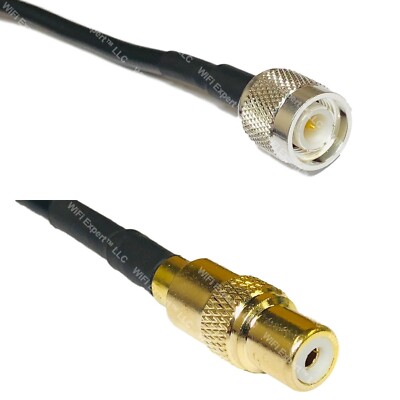 RFC240UF TNC MALE to RCA FEMALE RF Cable FAST-SHIP LOT