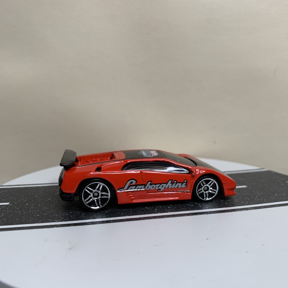2003 Hot Wheels Final Run 9/12 Lamborghini Diablo Red/Black w