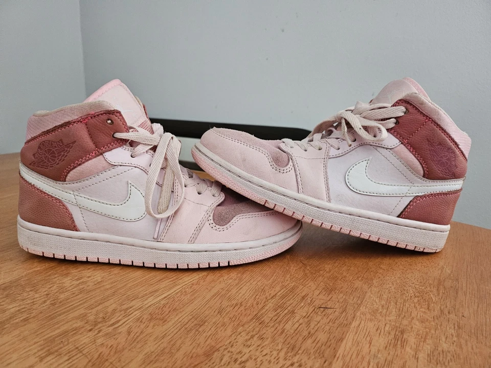 Nike Air Jordan 1 Mid W Digital Rosa Mujer 6.5 CW5379-600 Foto 2 de 4