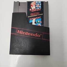 Nintendo NES Super Mario Bros Duck Hunt Original Authentic Tested & Working Game