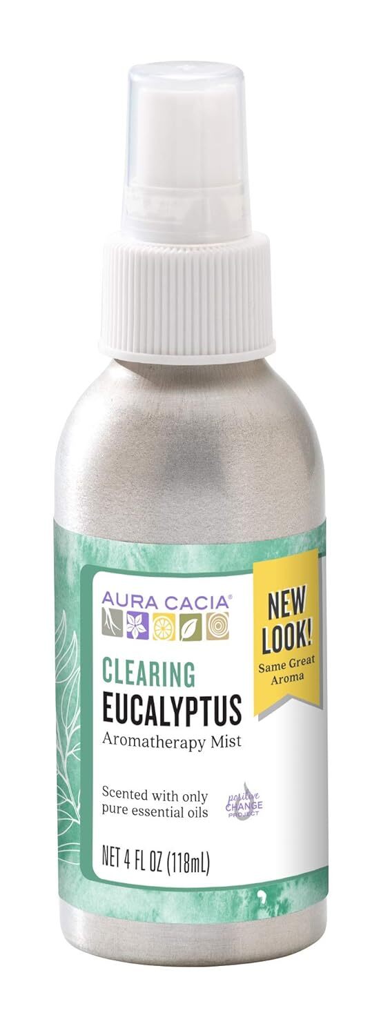 Aura Cacia Aromatherapy Mist Clearing Eucalyptus 1 Each 4 Oz 5590₽