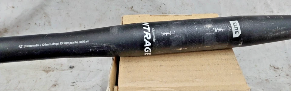 Manillar Bontrager Elite VR-C Drop Bar 31,8 mm 42 cm Trek Pilot 124 Drop Ships EE. UU. Foto 3 de 4