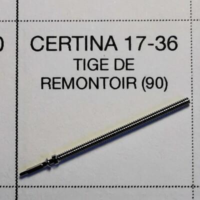 Tige De Remontoir Pour Mouvement Certina 23-36 - Diamètre 90, Pièce Neuve Sans étiquette