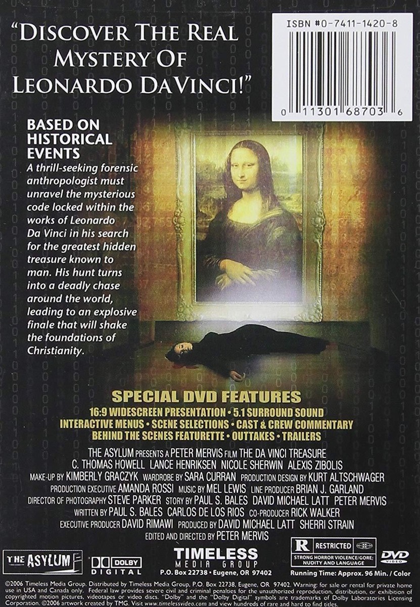 Da Vinci Treasure (DVD, 2007) for sale online | eBay