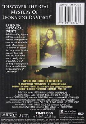 Da Vinci Treasure (DVD, 2007) New, Lance Henriksen, C. Thomas