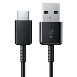 USB C Data Cable Type C Fast Charging Cable Cord For Samsung S21 S22 S23 Black