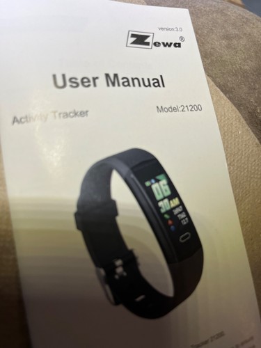 Pulsera Zewa frecuencia cardíaca/actividad nueva en paquete - Imagen 3 de 4