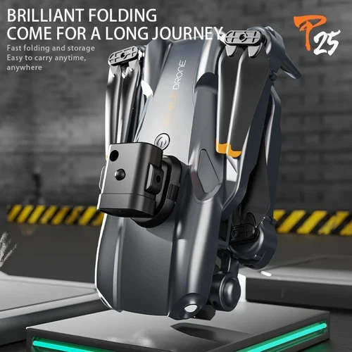 Mini Drone 8K HD Dual Camera GPS Aerial Photography Foldable Re with 3 Battery - Picture 4 of 8