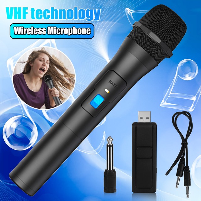 EEEKit V16U Professional VHF Wireless Microphone Handheld Mic System
