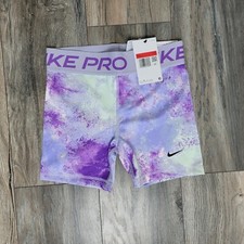 Nike PRO 3" Run Wild Training Shorts-Purple GIRL'S L DQ3388 572