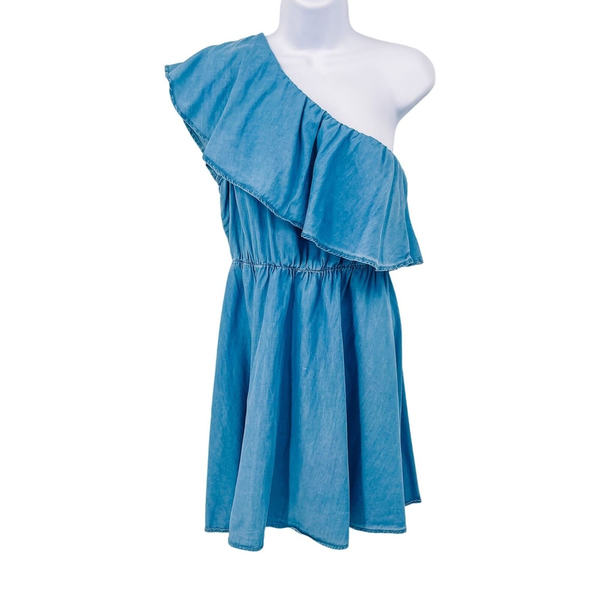 blue dress with ruffles at the bottom Caribbean Prom 2026 A-line Straight Taffeta Long Sleeveless The Romance Ruffle Dress is a floor length slip dress that drapes in the most flattering way Wedtrend Women Light Blue Tiered