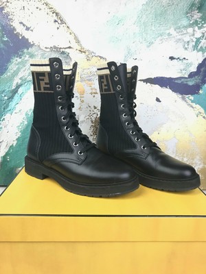 fendi sock combat boots