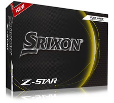 New Srixon Golf Z-Star 8 Golf Balls 1-Dozen  White Mill
