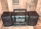 Sony CFD-545 CD Radio Cassette Boombox with Dual Cassette Mega Bass Tested Read